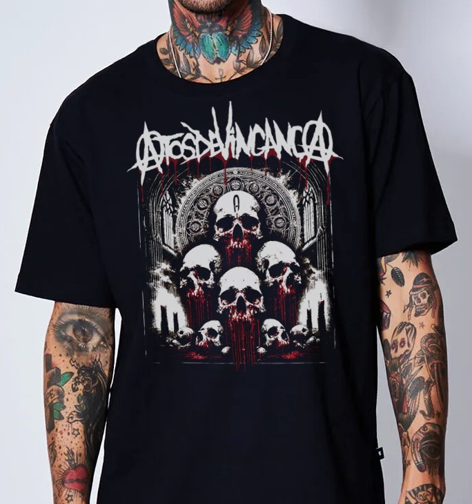 Camiseta 4 Skull